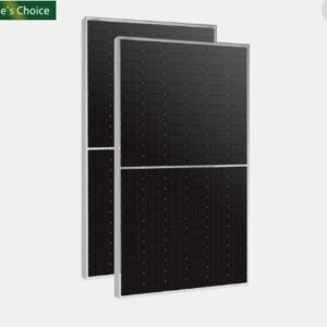 WAAREE 590Wp 144Cells 24 Volts N-Type Framed Dual Glass Bifacial Non-DCR Solar Module